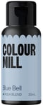 Colour Mill Aqua Blend Food Colouring Liquid Blue Bell - Edible Food Paint for Royal Icing, Macarons, Meringue, Fondant, Jellies, Beverages and More - 20 ml