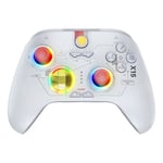 Langaton EasySMX X15 PC-ohjain, Bluetooth Joystick Gamepad PC Windowsille, Nintendo Switch, Android/iOS, RGB, Hall Effect