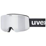 Uvex pwdr FM, Skibriller, Junior, Black White/Silver