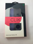 Genuine Original - Click Samsung Galaxy S6 Phone Case - Black And Blue