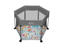 Lionelo Lionelo Roel Playpen Grey Multicolor, Lkojroelmcxxxxxxxxxx