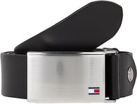 Tommy Hilfiger Homme Ceinture, Noir, 100 cm (Taille fabricant: 100)