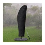 265cm Housse de Protection pour Parasol Déporté Grande avec Tige Télescopique Couverture pour Parasol de Jardin Imperméable Anti-UV