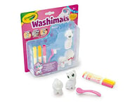 CRAYOLA - Washimals Pets, Kit Recharge Chiot et Chaton, Jeu et Cadeau pour Enfants, à partir de 3 Ans, 74-7512