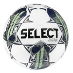 Select Fotboll Futsal Master Shiny V22 - Vit/Grön, storlek Ball SZ. Futsal