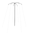 Haxnicks FRAME090101 Support pour Plante de Parasol Noir 120 x 120 x 180 cm