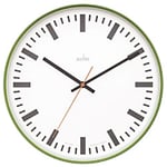 Acctim Analog Clock Green 30 x 30 x 3.8 x 30 cm