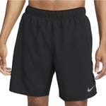 NIKE DV9357-010 M NK DF Challenger 72IN1 Short Shorts Men's Black/Black/Black/Reflective SILV Size L