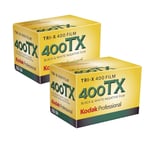 Kodak Tri-X 400TX 35mm B&W Film - 36 Exposure X 2