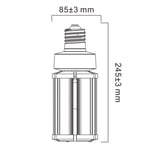 Sylvania Sylvania-LED-lamppu E40, 54W, 4 000 K, 6 800 lm