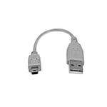 StarTech.com 6in USB 2.0 A to Mini USB B Cable