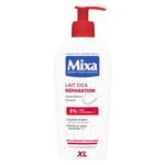 Mixa Expert Peau Sensible - Lait Cica Réparation - Réparation Effet Longue Durée - Peaux Sèches et Rugueuses - Hypoallergénique - 400 ml