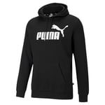 PUMA Homme Big Logo Hoodie Sweat shirt, Puma Noir, M EU