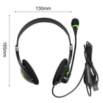 Usb Headset With Mic Noise Cancelling Computer Headphones For Business Cal TDM