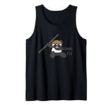 KUNG FU T shirt Panda fighting Tank Top