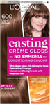 Casting Creme Gloss semi-permanent hair dye, Blends away grey hair leaving a ra