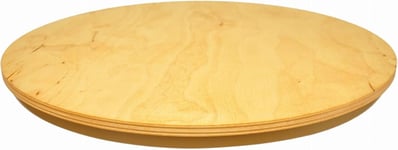 Lazy Susan Rotating Round Wooden Pizza Cake Plate 25cm