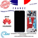 Ecran LCD complet Noir Pour Huawei P30 Lite L01A/L21A/L21ME/L01ME Avec Châssis