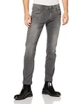 Replay men's Anbass slim fit jeans with power stretch, gray (Dark Gray 096), W30 x L30