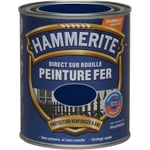 Julien - Peinture Direct Sur Rouille Martelée Bleu Nuit 0,75 l - Hammerite