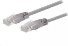 C-Tech Patchkabel C-Tech Cat5e, Utp, Grå, 0,5 M