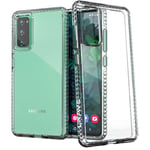 Crave Samsung S20 fe Case Clear Guard Slim Dual Layer 6.5"  Forrest Green