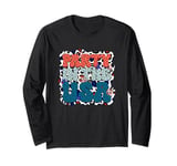 Party In The USA Stars Peace Symbols Long Sleeve T-Shirt