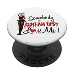 Batman: Arkham City Harley Quinn Somebody Loves Me PopSockets PopGrip Interchangeable