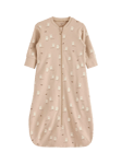 Lindex Baby Organic Cotton Long Sleeve Sleeping Bag, Beige