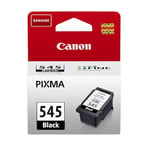 Canon Ink - PG-545 Genuine Black Printer Ink Cartridge - (1 x Cartridge) - Compatible with PIXMA TR, IP, MX, MG & TS