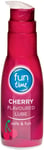 Fun Time  Lube Cherry Lubricant Gel Water Based Red, 75 Ml