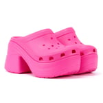 Crocs Siren WoMens Pink Sandals - Size UK 4