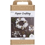 DIY Kit Craft Kit - Paper Crafting, hvid, lys natur, 1 pakke (977700)