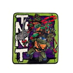 Northwest Couverture Sherpa Toucher Soie Tortues Ninja Teenage Mutant, 101,6 x 127 cm, Turtle Terror