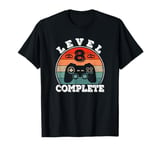 8 Years Marriage Anniversary 8 Year Married Level 8 Complete T-Shirt