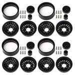 Element RC Enduro Urbine Wheels 1.55in Black