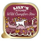 Lily's Kitchen Wild Campfire Stew - Complete Natural Adult Dog Food Wet (10 x 150g Trays)