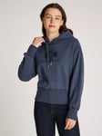 Tommy Hilfiger Varsity Logo Hoodie, Military Denim