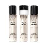 Chanel Bleu de Chanel Parfym Twist and Spray Refill 3 x 20 ml