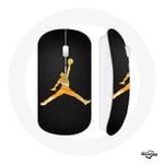 Souris Sans Fil Air michael jordan logo jaune