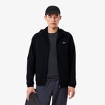 Lacoste Veste de survêtement Sport déperlante Taille M Noir