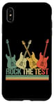 iPhone XS Max Rock The Test Exam Day Testing Day Test Day Guitar Vintage Case