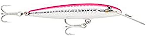 Rapala Hot Pink UV Countdown Magnum-Matériel Corps en Abachi-Leurre Pêche en Mer-Profondeur de Nage 4.5-5.4m-Taille 14cm / 36g-Fabriqué en Estonie Unisex-Adult, 14 cm / 36 g