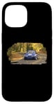 Coque pour iPhone 15 Word Rallye Car Sierra au Rally Monte Carlo