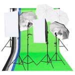 vidaXL Fotostudio kit 190238