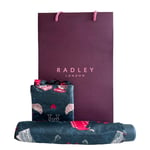 Radley Room Service Green Compact Umbrella And Foldaway Bag In Radley Bag - New