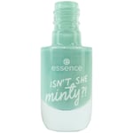 GEL NAIL POLISH Essence Long Lasting Shine Lactose Free Isn't She Minty 8ml UK