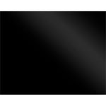 Non-Branded SBK 60 60 cm Coloured Glass Splashback - Black Glass