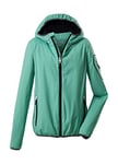 Killtec womens Veste softshell à capuche, compressible - Trin WMN SOFTSHELL JCKT, menthe, 42, 36865-000