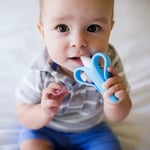 Baby Banana teether - blue